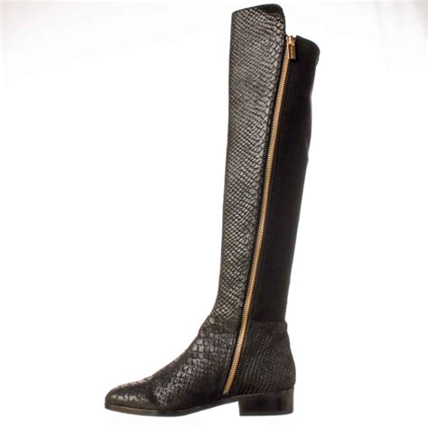 michael kors bromley black boots|Michael Kors bromley boots brown.